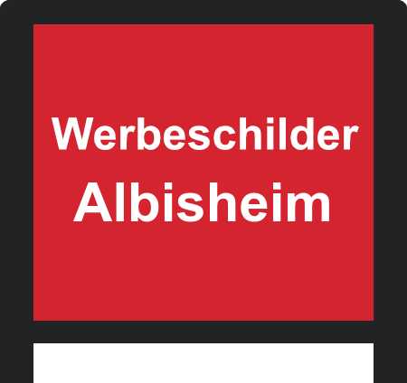 Werbeschilder Albisheim ➜ Außenwerbung die gesehen wird