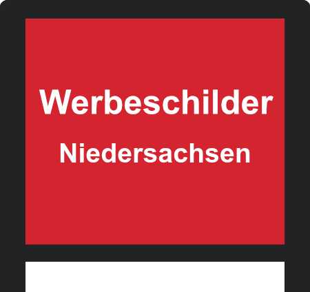 Werbeschilder Niedersachsen ➜ Außenwerbung die gesehen wird